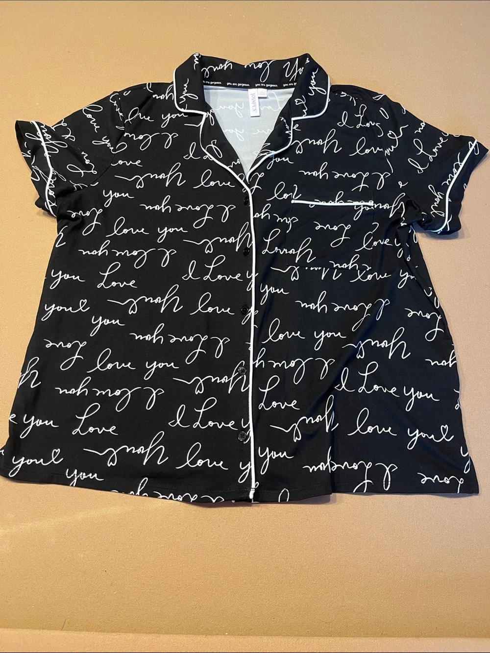 Joyspun pj top